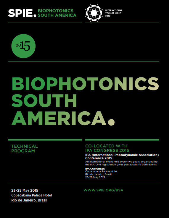 SPIE Biophotonics South America 2015