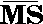 $\overline{\mbox{MS}}$